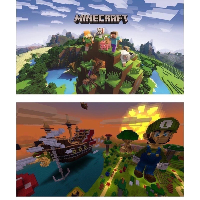 【爪娃堂電玩】NS Switch 我的世界 當個創世神  麥塊 Minecraft 國際版英或日文封面支援中文-細節圖5