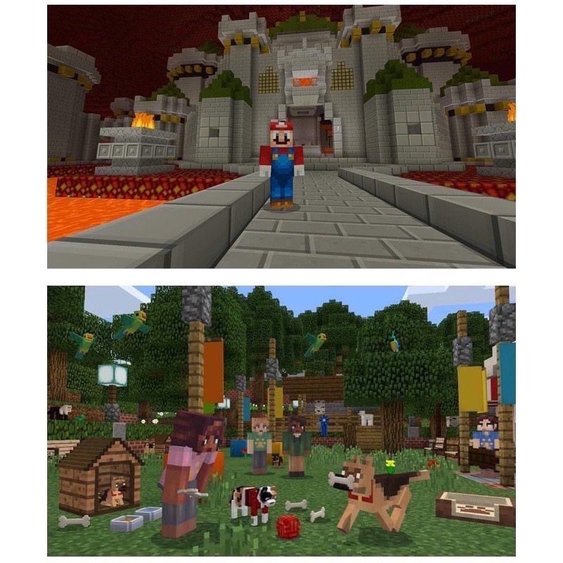 【爪娃堂電玩】NS Switch 我的世界 當個創世神  麥塊 Minecraft 國際版英或日文封面支援中文-細節圖6