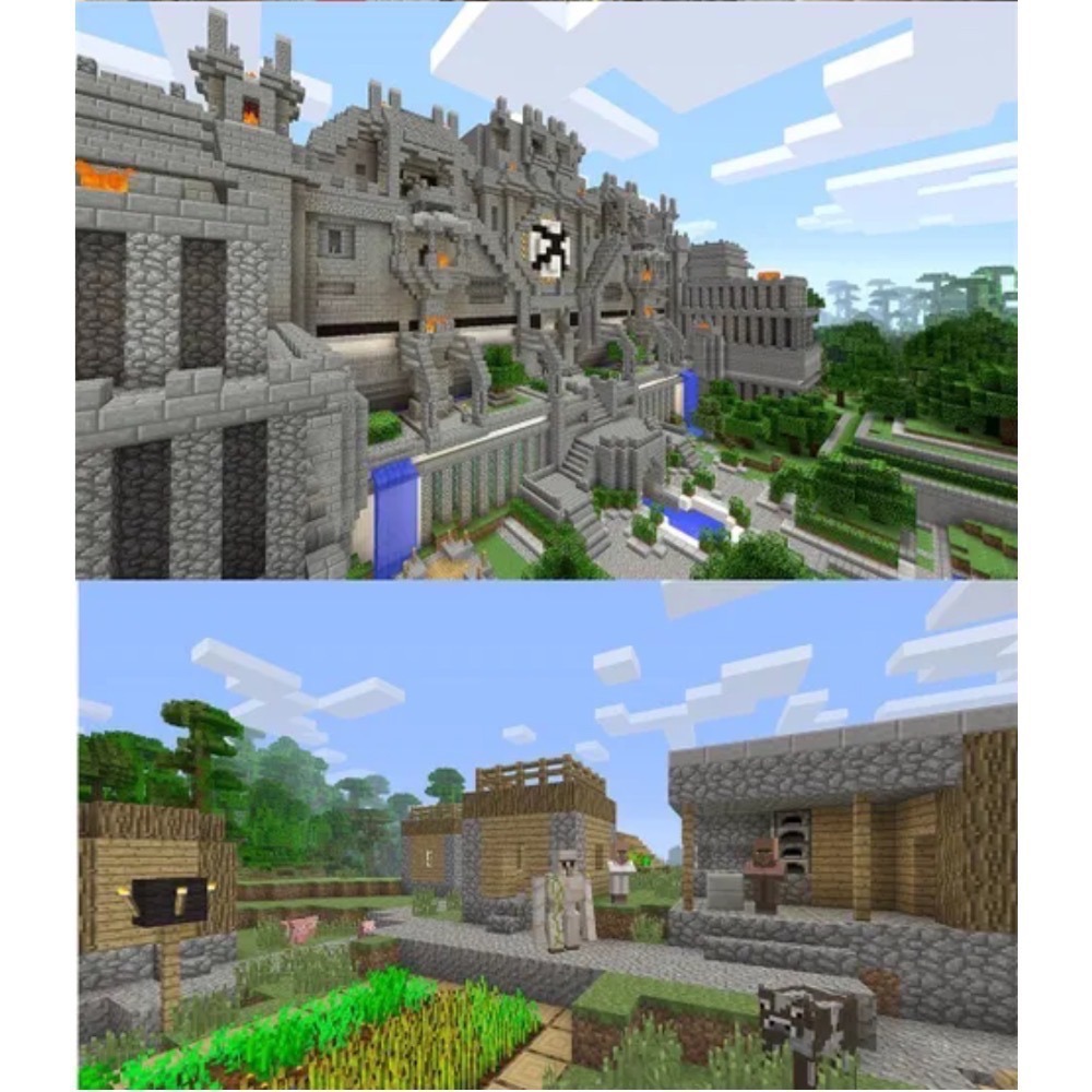 【爪娃堂電玩】NS Switch 我的世界 當個創世神  麥塊 Minecraft 國際版英或日文封面支援中文-細節圖8