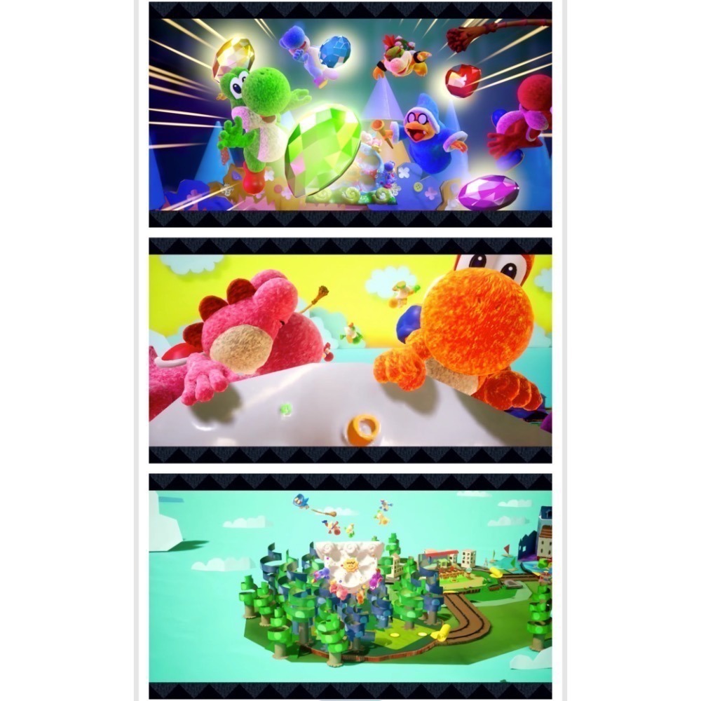 【爪娃堂電玩】SWITCH NS 耀西的手工世界 毛線耀西 YOSHI＇S CRAFTED WORLD(需要買可敲敲話)-細節圖3