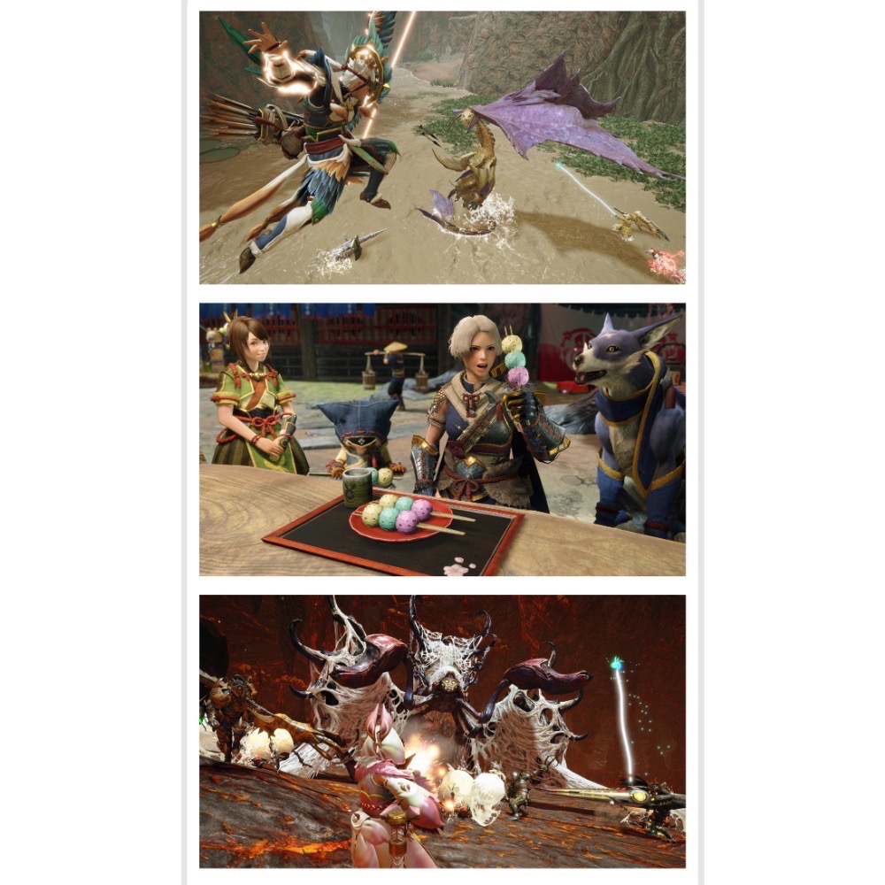 【爪娃堂電玩】NS 魔物獵人 崛起 + 破曉 組合包 日版支援中文 Best Price 版-細節圖3
