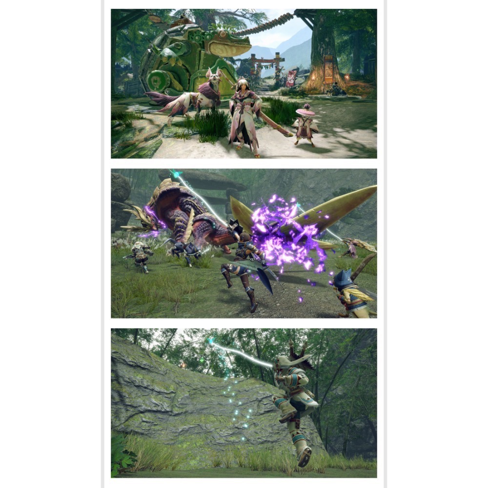 【爪娃堂電玩】NS 魔物獵人 崛起 + 破曉 組合包 日版支援中文 Best Price 版-細節圖4