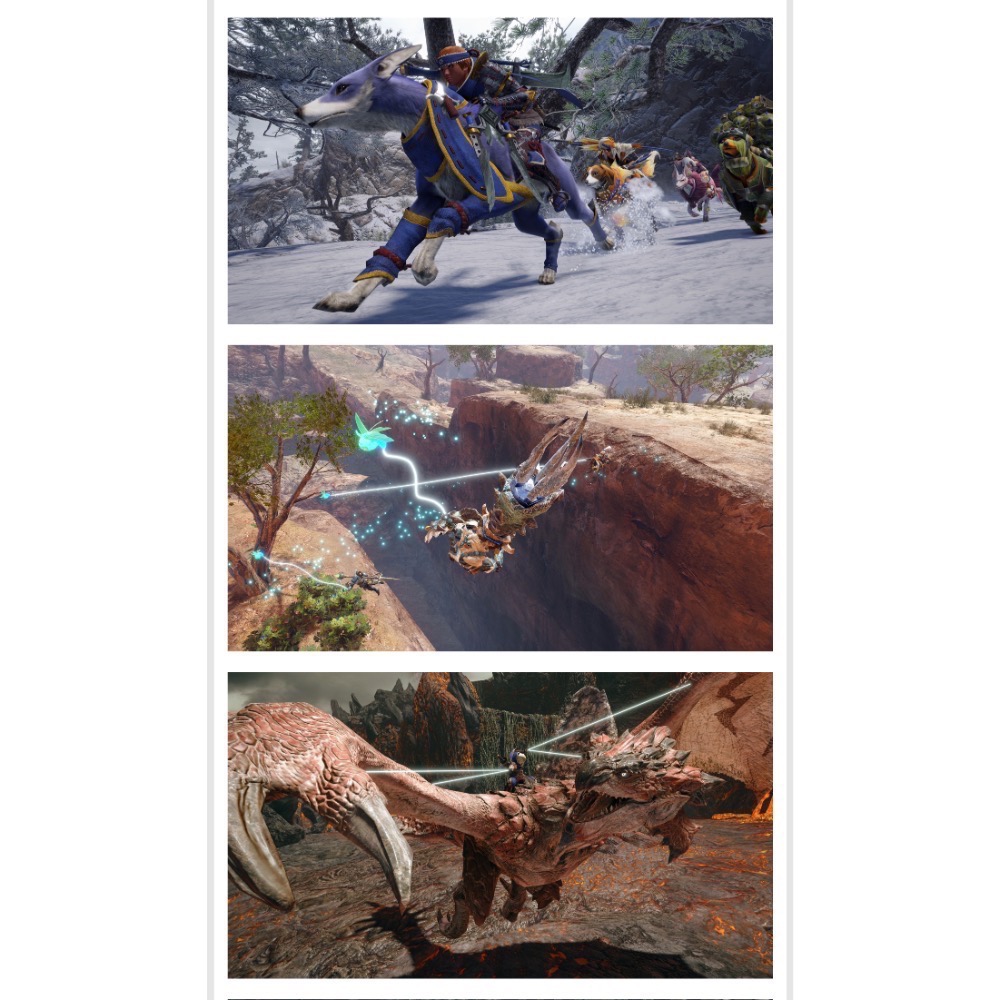 【爪娃堂電玩】NS 魔物獵人 崛起 + 破曉 組合包 日版支援中文 Best Price 版-細節圖6