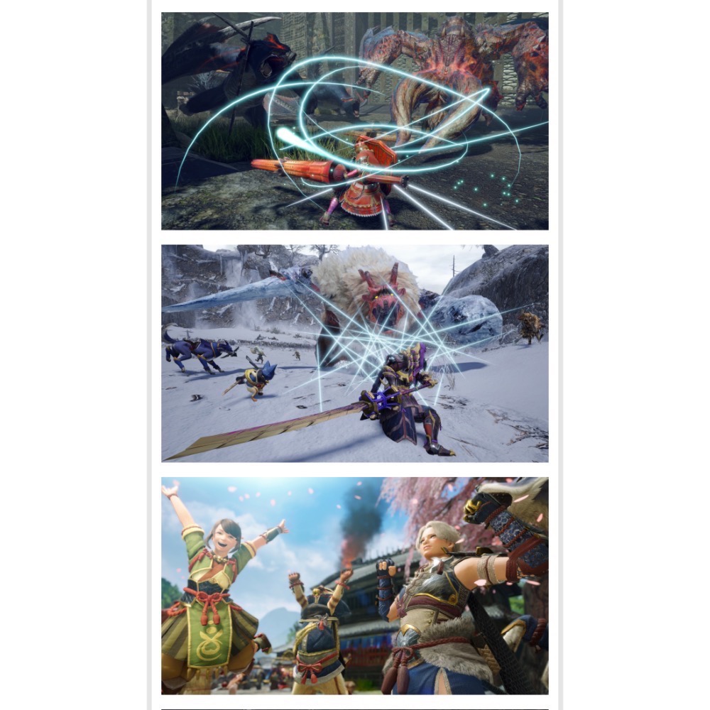 【爪娃堂電玩】NS 魔物獵人 崛起 + 破曉 組合包 日版支援中文 Best Price 版-細節圖7
