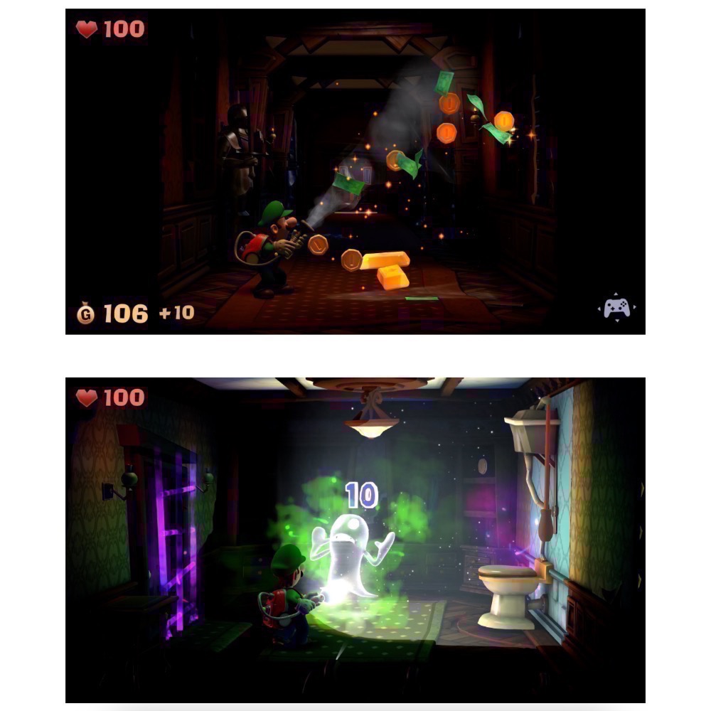 【爪娃堂電玩】任天堂 NS Switch 路易吉2 HD 重製中文版 路易吉洋樓2 中文版 路易鬼屋2-細節圖7