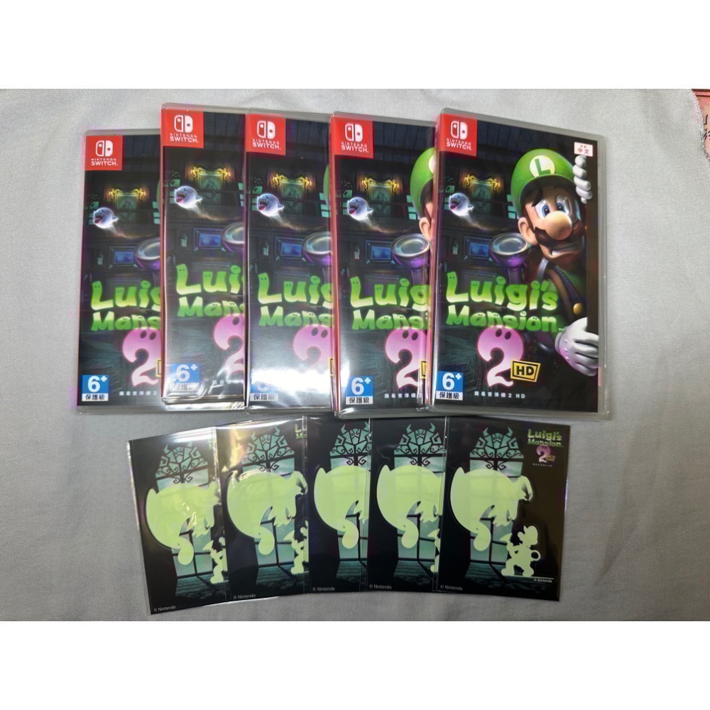 【爪娃堂電玩】任天堂 NS Switch 路易吉2 HD 重製中文版 路易吉洋樓2 中文版 路易鬼屋2-細節圖8