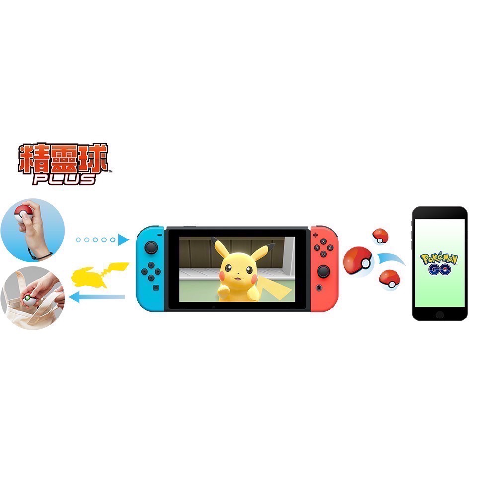 【爪娃堂電玩】任天堂 NS Switch 精靈寶可夢 皮卡丘 中文版 神奇寶貝 皮卡丘 Let＇s Go！-細節圖7