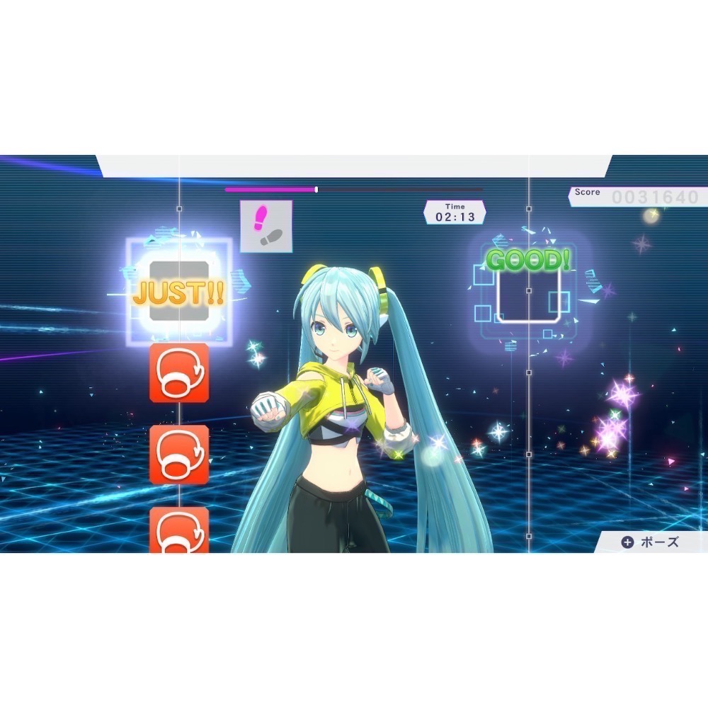 【爪娃堂電玩】NS Switch 健身拳擊 feat. 初音未來 與未來一起鍛鍊-中文版台灣公司貨-細節圖4