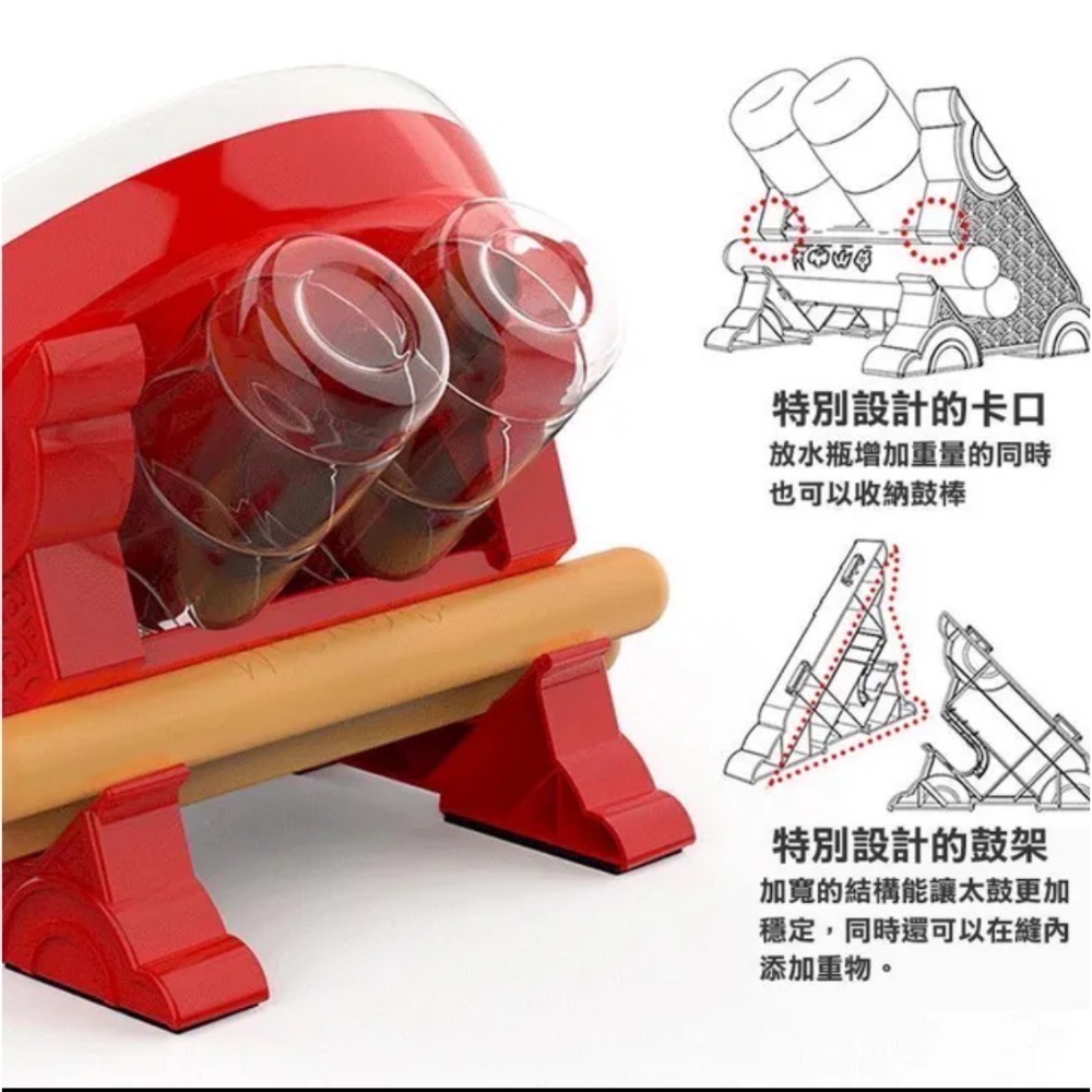 【爪娃堂電玩】良值 太鼓達人 專用鼓NS、PS4、PS5 、PC通用 L242(可使用折價券)-細節圖7