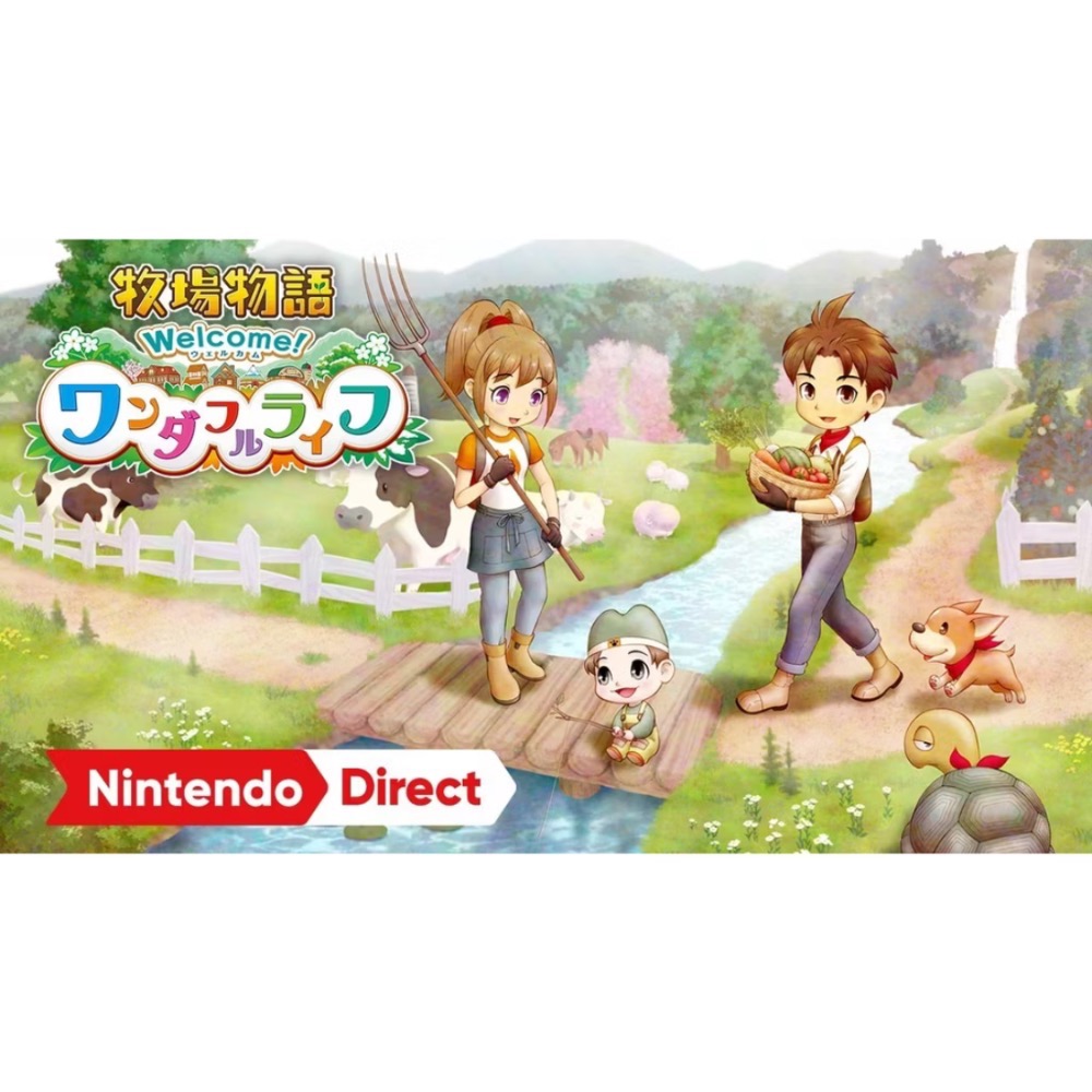 【爪娃堂電玩】NS SWITCH 牧場物語 WELCOME 美麗人生 STORY OF SEASONS中文版-細節圖3