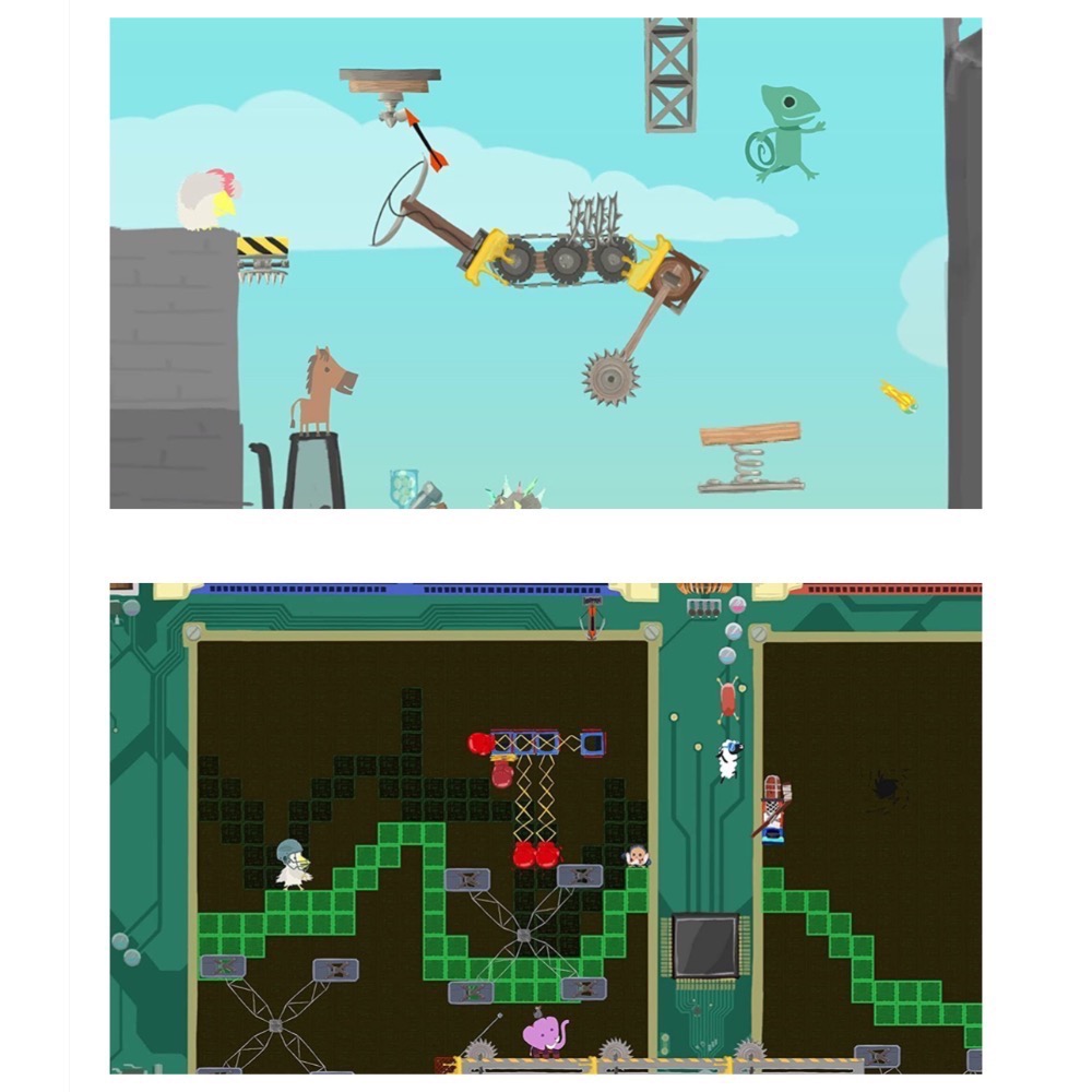【爪娃堂電玩】任天堂 SWITCH NS 超級雞馬 鄰居版 CHICKEN HORSE 國際版支援中文-細節圖3