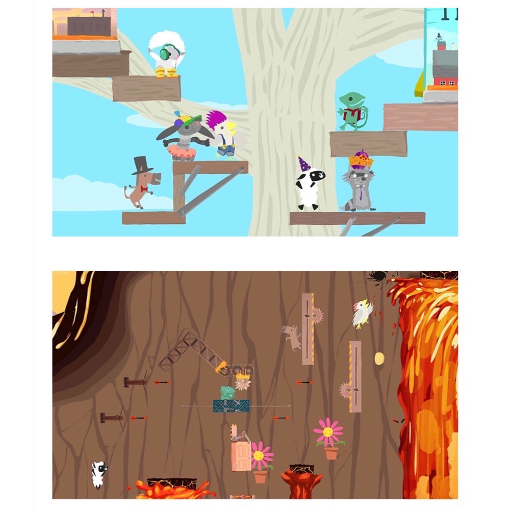 【爪娃堂電玩】任天堂 SWITCH NS 超級雞馬 鄰居版 CHICKEN HORSE 國際版支援中文-細節圖4