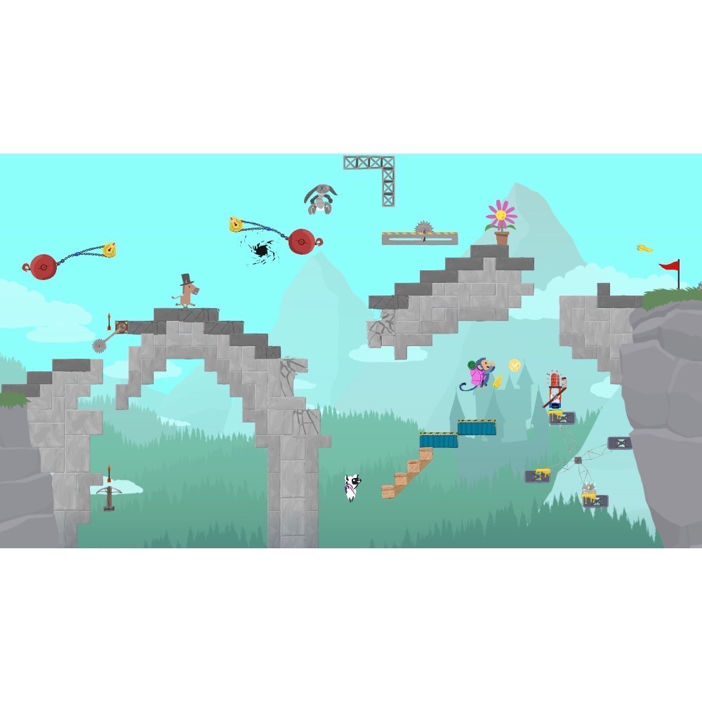 【爪娃堂電玩】任天堂 SWITCH NS 超級雞馬 鄰居版 CHICKEN HORSE 國際版支援中文-細節圖5