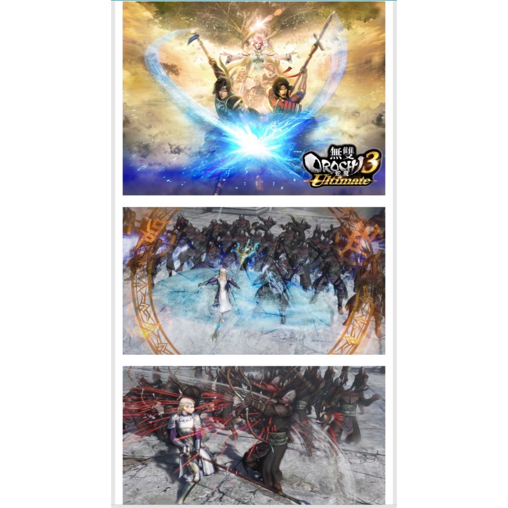 【爪娃堂電玩】SWITCH 無雙 OROCHI 蛇魔 3 Ultimate 中文版-細節圖8