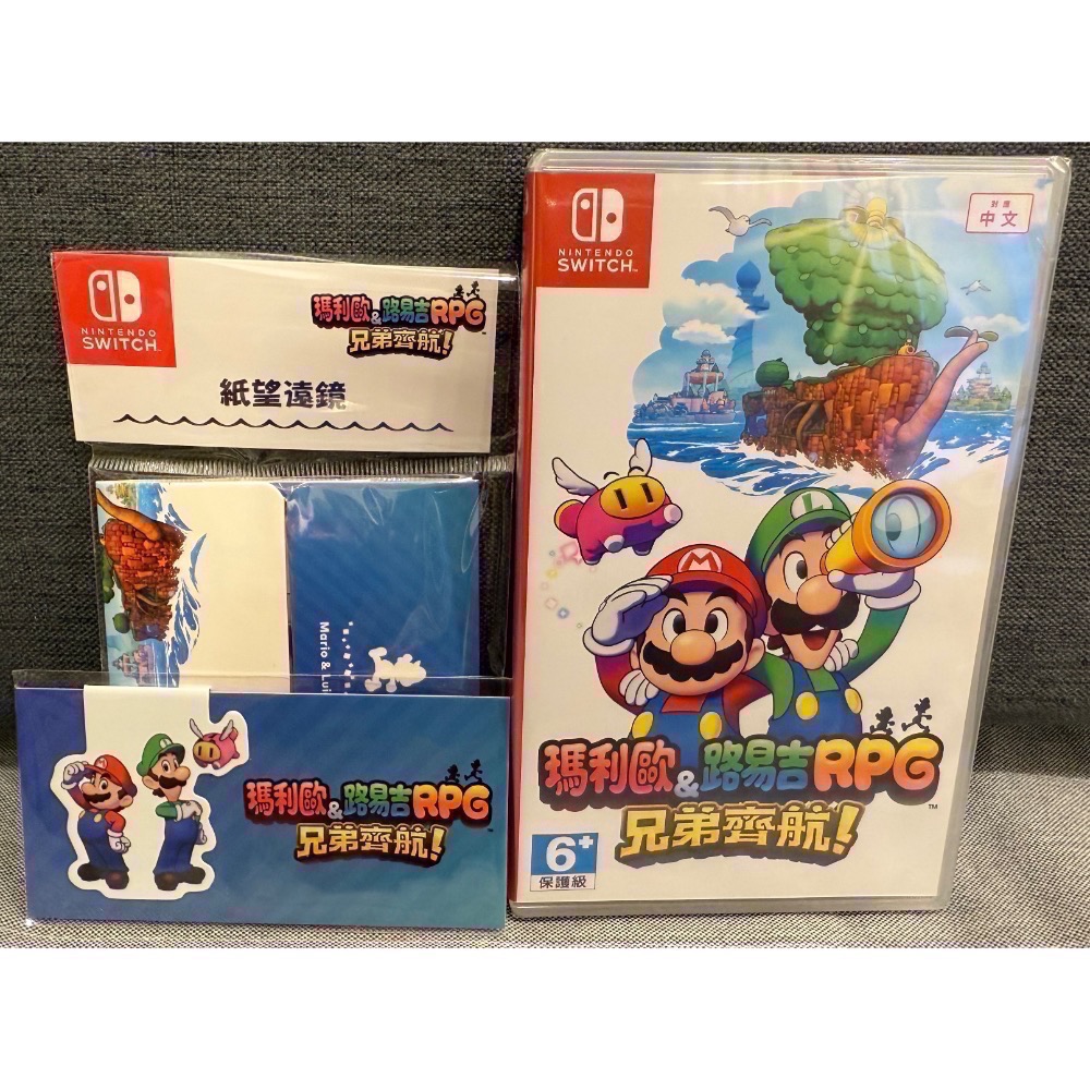 【爪娃堂電玩】NS Switch 瑪利歐&路易吉RPG 兄弟齊航 中文版-規格圖8