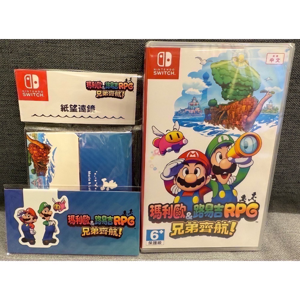 【爪娃堂電玩】NS Switch 瑪利歐&路易吉RPG 兄弟齊航 中文版-規格圖8