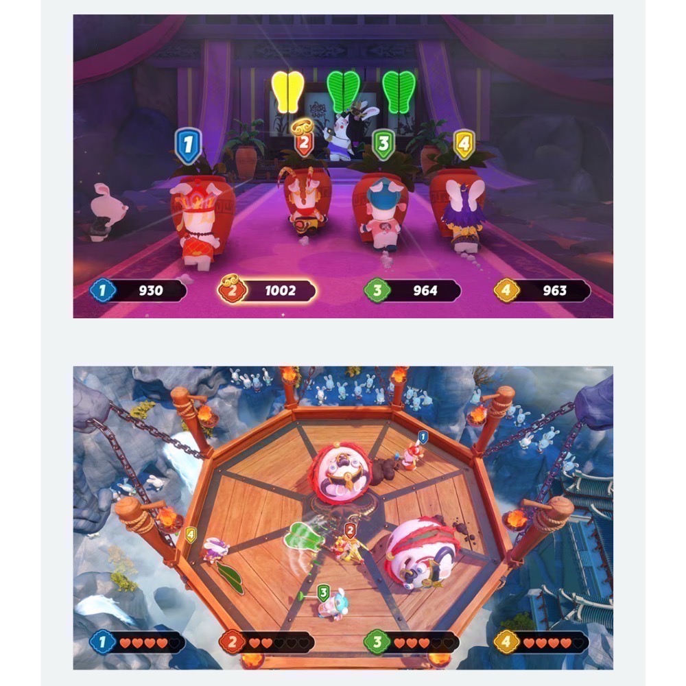 【爪娃堂電玩】NS Switch 瘋狂兔子 傳奇派對 中文版-細節圖5
