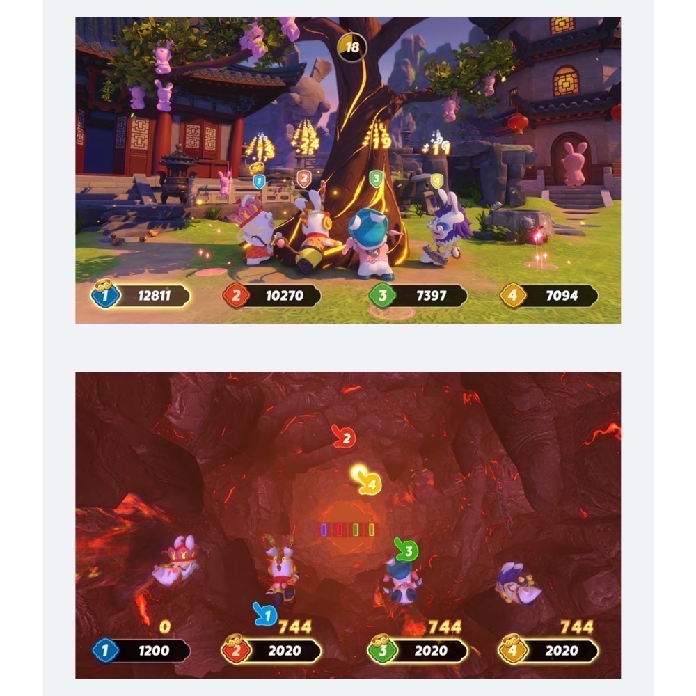 【爪娃堂電玩】NS Switch 瘋狂兔子 傳奇派對 中文版-細節圖7