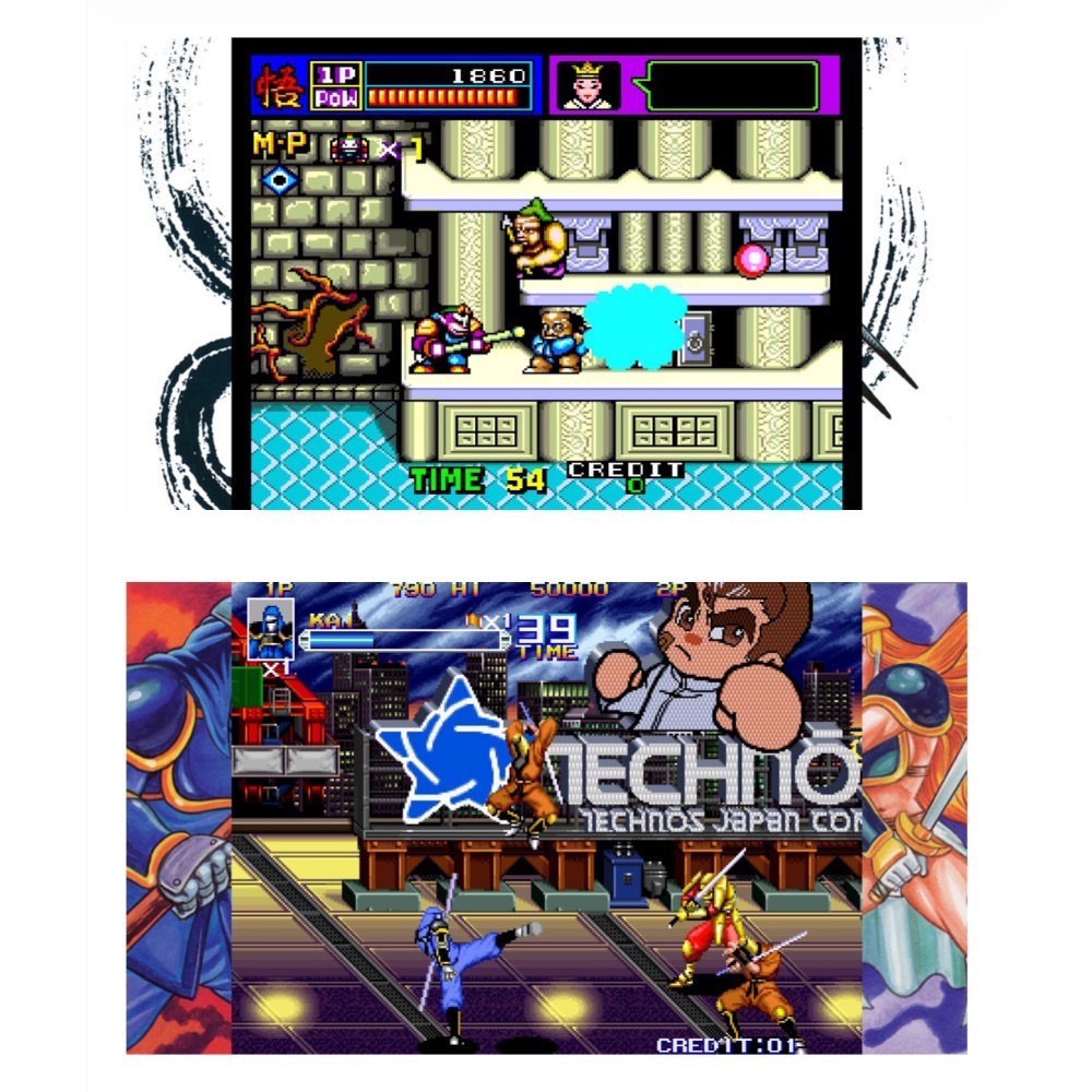 【爪娃堂電玩】 NS Super Technos World 熱血系列與街機經典收藏版 中日英文合版-細節圖5