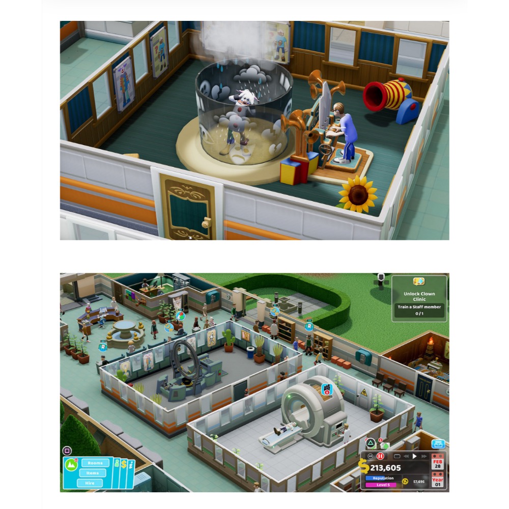 【爪娃堂電玩】任天堂 NS Switch 雙點醫院：珍寶版 中文版-細節圖4