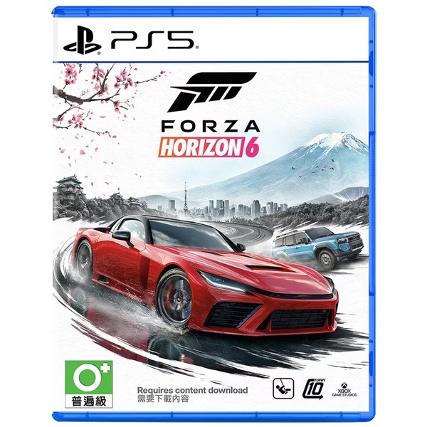 【爪娃堂電玩】預購PS5 極限競速 地平線6 Forza Horizon 6 中文版（2027/1/26發售贈預購特典）