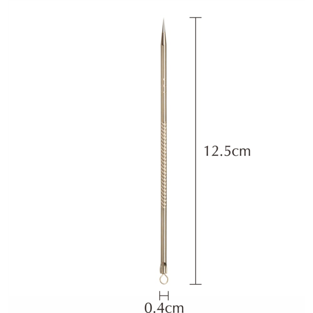 MEKO 雙頭防滑青春棒(金色) /擠青春痘or粉刺 EE-050-細節圖4