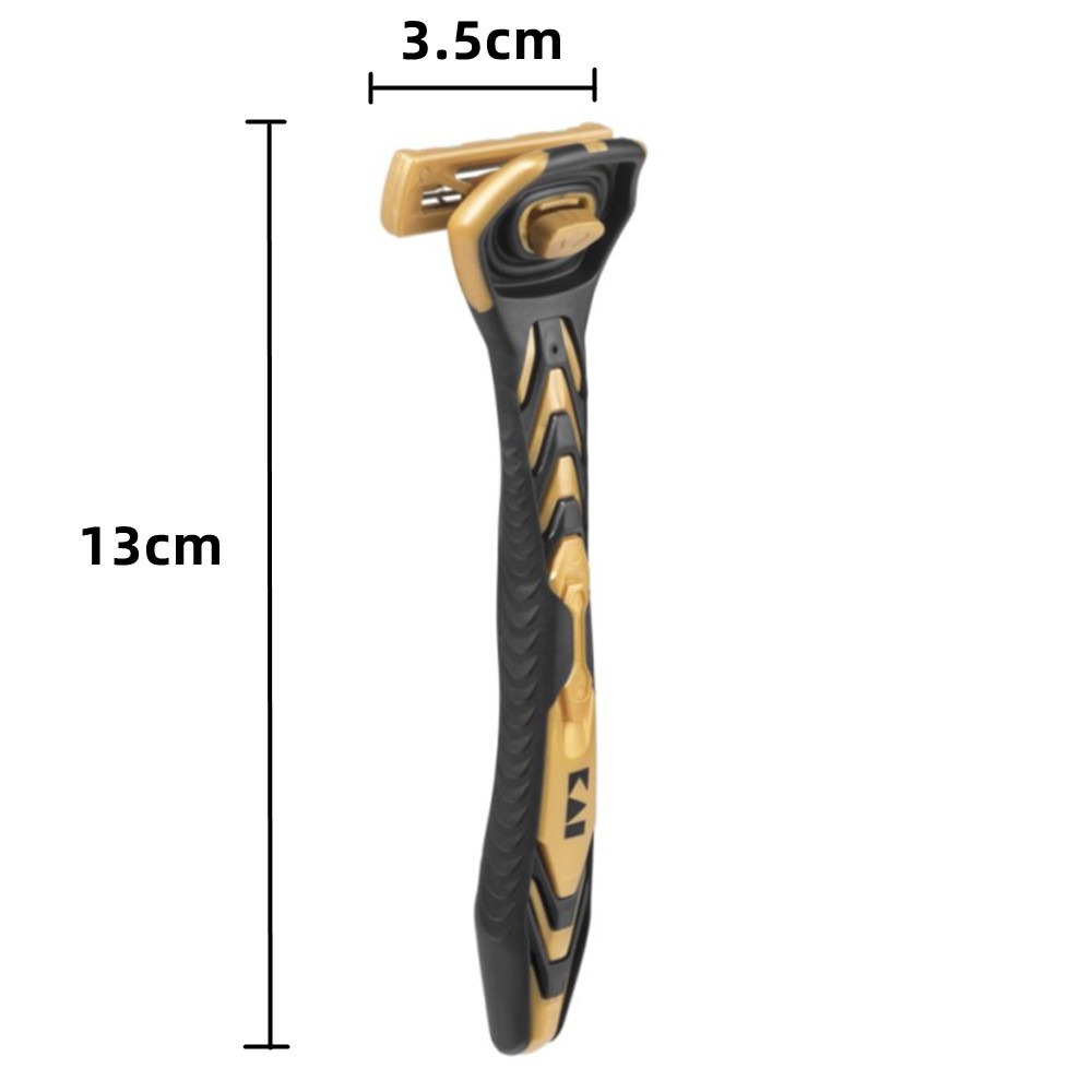 日本貝印 KAI - 3刀刃潤滑彈性刮鬍刀組(刮鬍刀+替刃4入)-細節圖8