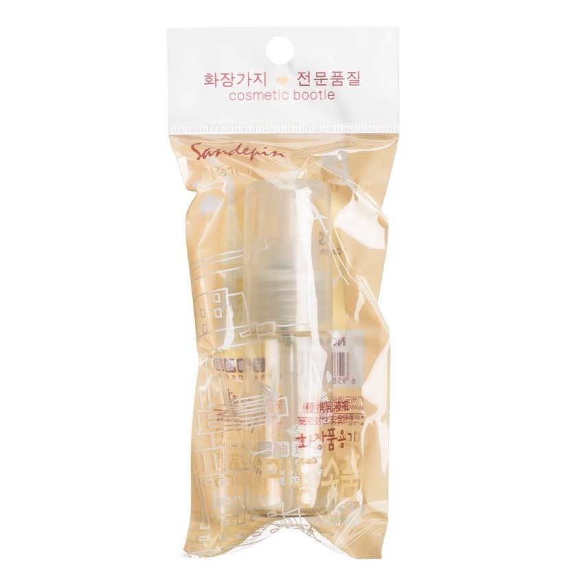 MEKO 圓型乳壓瓶 - 果凍黃(15ml) /分裝瓶/乳液瓶 N-303-細節圖3