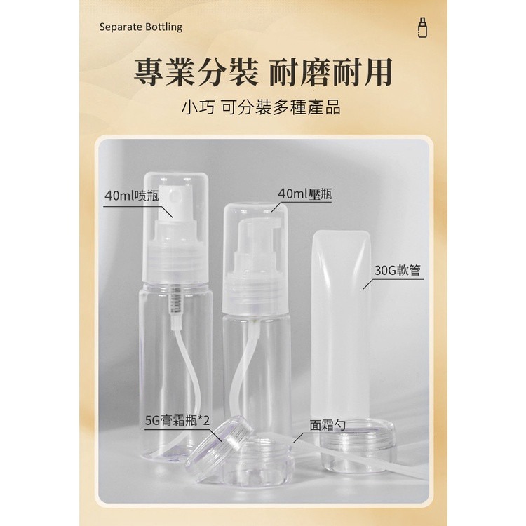 三迪逸品 - 旅行分裝收納瓶 SD-1958-細節圖2