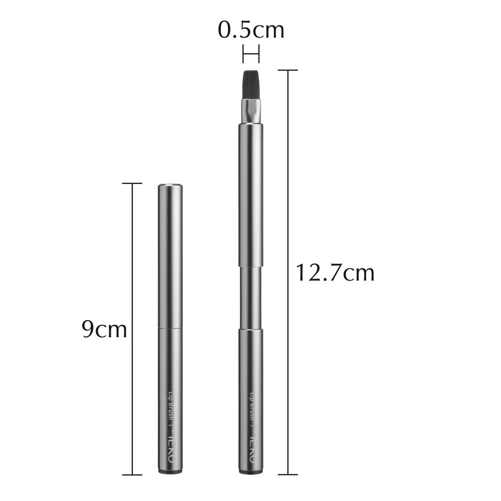 MEKO  元森純素主義攜帶型伸縮唇刷 EC-019 / MEKO風格美妝x游絲棋大師聯名刷具-細節圖9