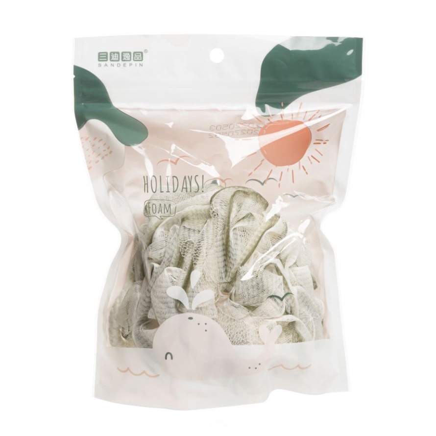 三迪逸品 元氣顏控系 - 炫彩沐浴球 /起泡網 SD-2018-細節圖2