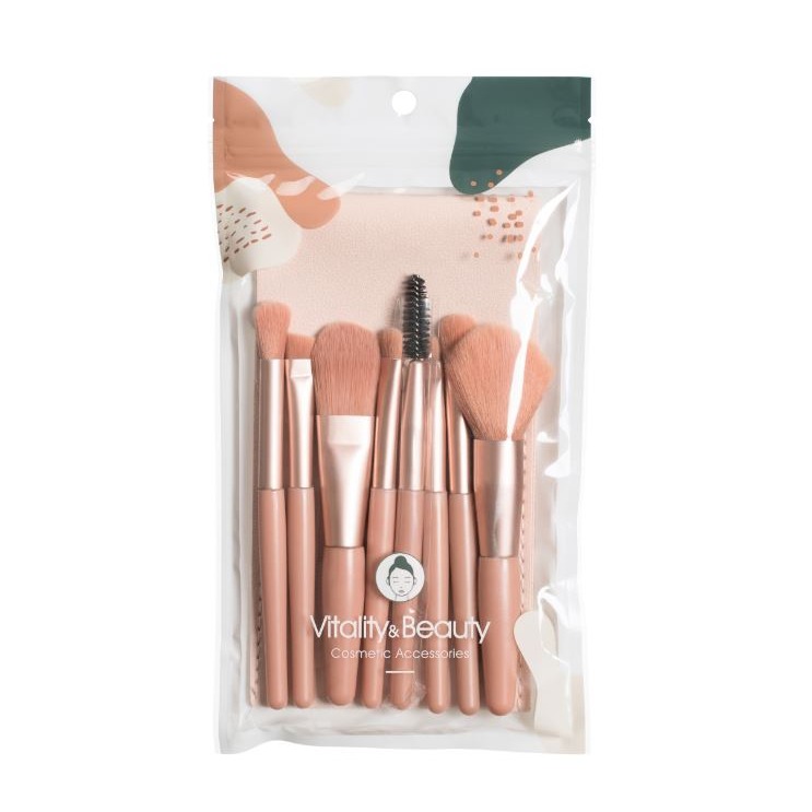 三迪逸品 元氣顏控系 - 初學者化妝刷套組 (8隻入) SD-2049-細節圖3