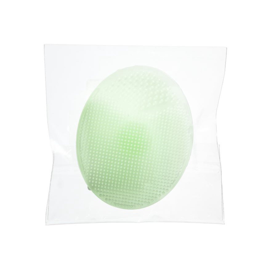 This Girl 矽膠洗臉按摩刷(綠) CD-050 /可吸附平面牆-細節圖4