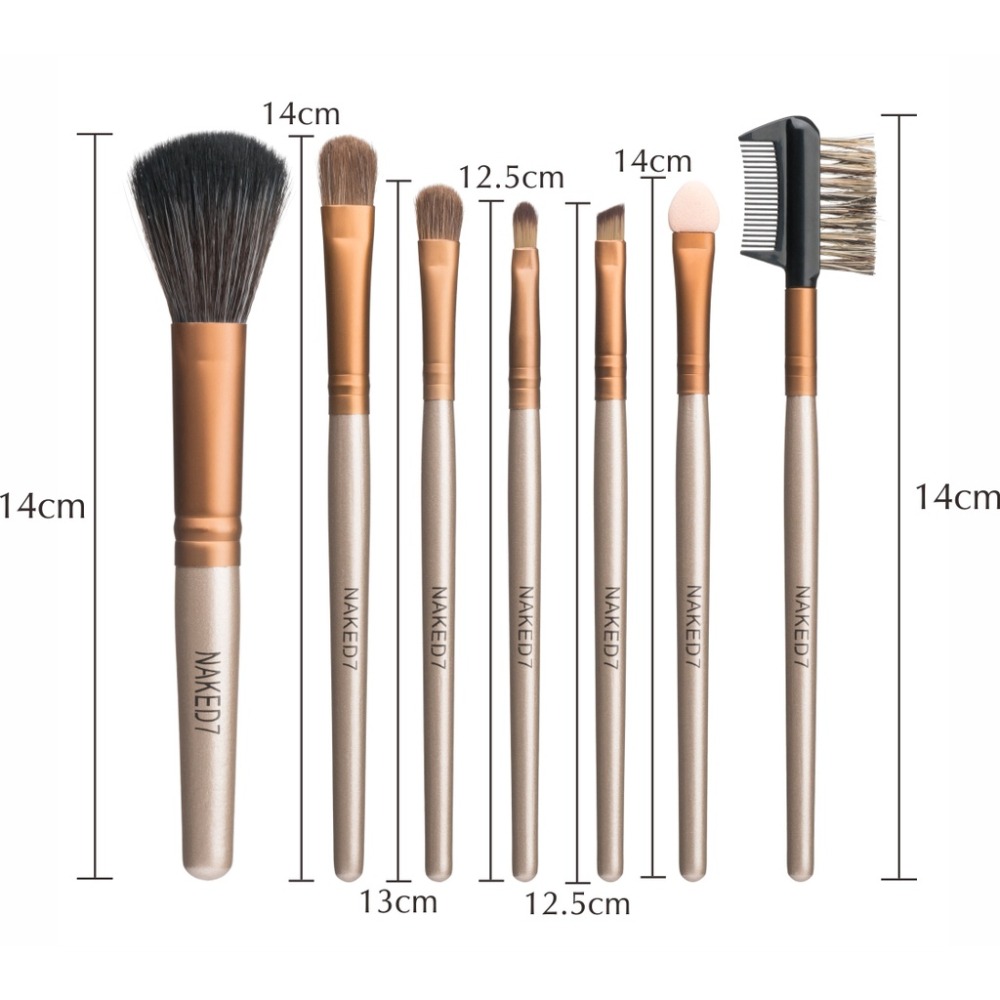 NAKED 7件刷具組(含收納包) /刷具組 NA-D7-細節圖2