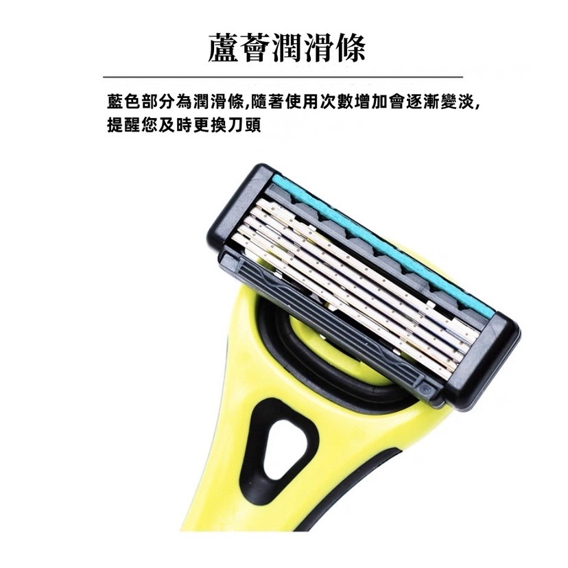 日本貝印 KAI - Xfit 5刀刃刮鬍刀+4替刃 XF5-4BS-細節圖8