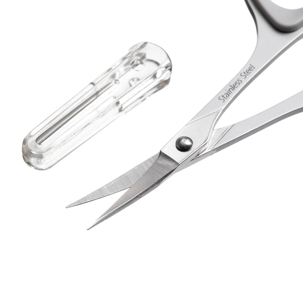 MEKO 不鏽鋼小剪刀(3款任選) 修眉剪/ 直剪彎剪/ 鼻毛剪/ 甘皮剪-細節圖6