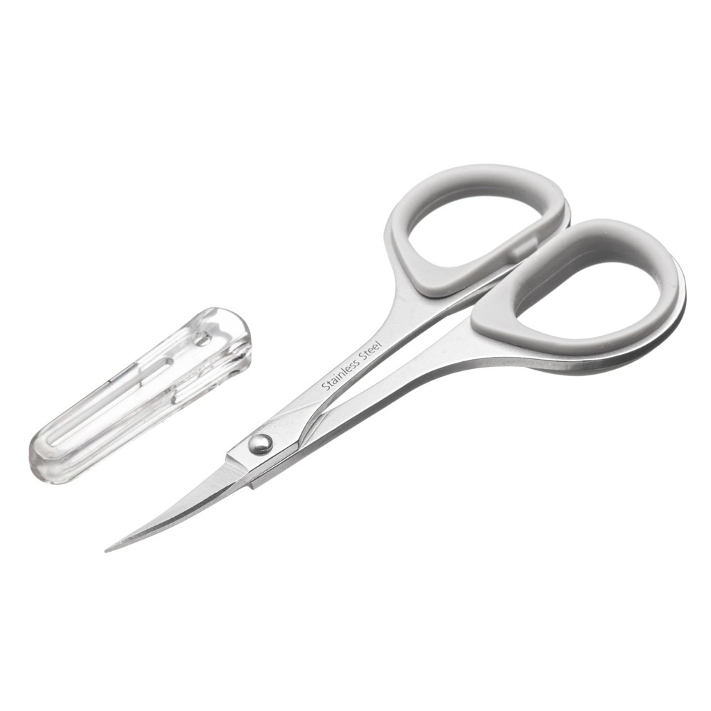 MEKO 不鏽鋼小剪刀(3款任選) 修眉剪/ 直剪彎剪/ 鼻毛剪/ 甘皮剪-細節圖7