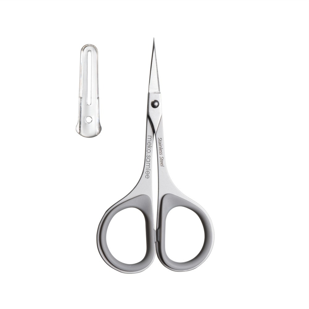 MEKO 不鏽鋼小剪刀(3款任選) 修眉剪/ 直剪彎剪/ 鼻毛剪/ 甘皮剪-細節圖9