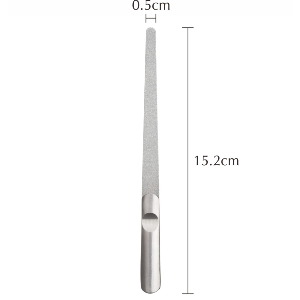 MEKO 不銹鋼七吋磨砂銼刀 /指甲銼刀 EE-042-細節圖4