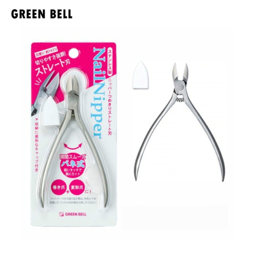 日本綠鐘 GREEN BELL 不鏽鋼硬厚甲專用剪鉗 PSG-038 /腳鉗/指甲剪