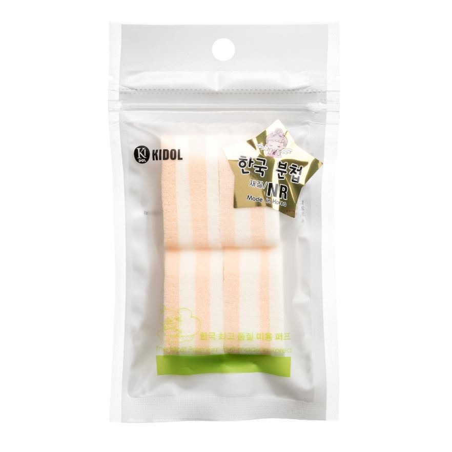 韓國KIDOL 韓國原裝夾心橢圓海綿 (4入) 8-0552-細節圖3