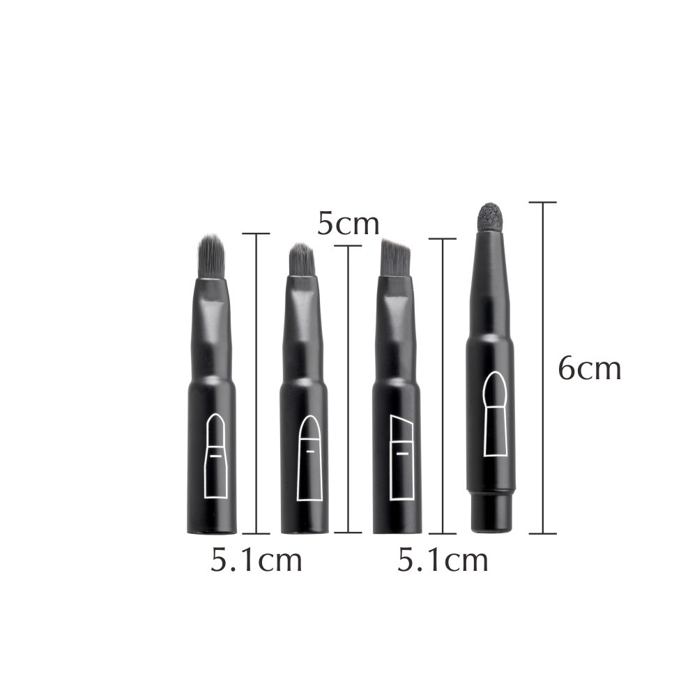 MEKO 四合一迷你刷 Z-012/眼影刷/眼線刷-細節圖2