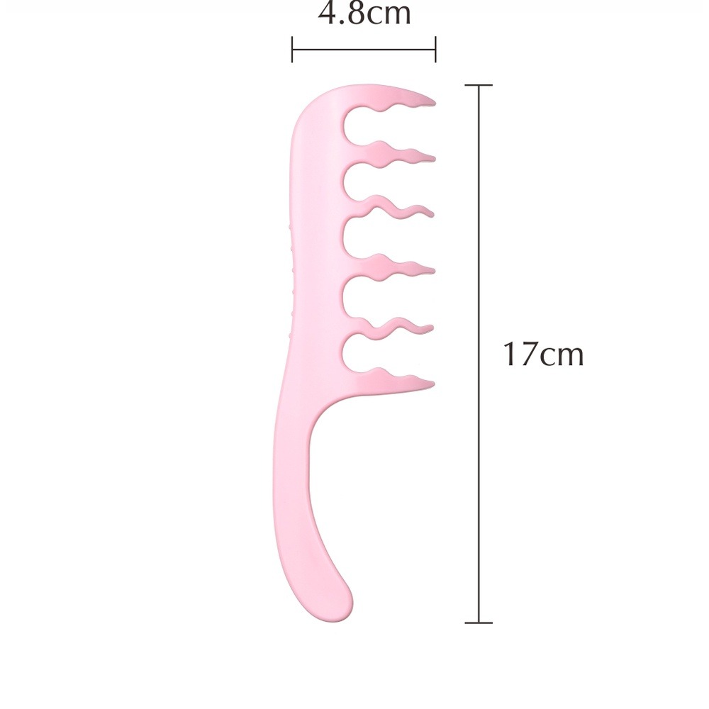 日本貝印 KAI - 蓬鬆手抓感波浪梳 KQ-3118-細節圖4
