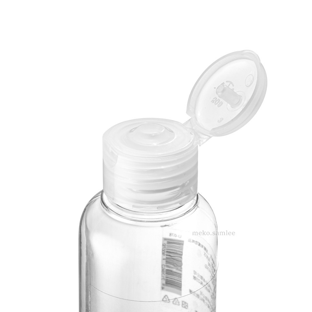 MEKO 圓掀瓶(50ml) /分裝瓶/乳液瓶/乳壓瓶/沐浴乳洗髮精分裝 U-077-細節圖4