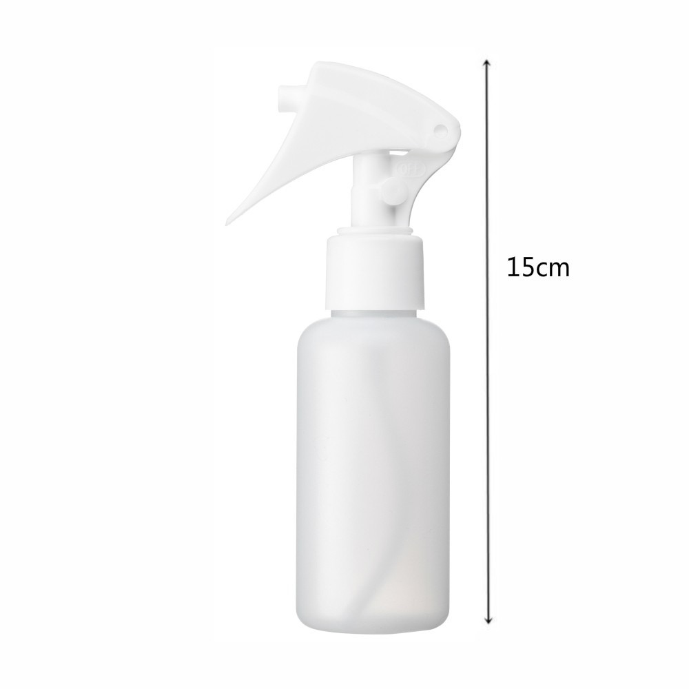 HDPE2號 啞光霧面 噴槍瓶100ml 可分裝酒精 消毒水 化妝水 噴霧空瓶 U-060-細節圖2