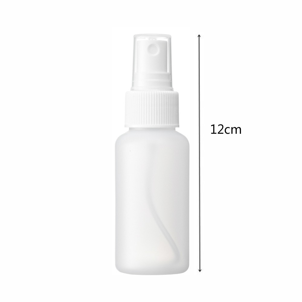 HDPE2號 啞光霧面 噴瓶 60ml 可分裝酒精 消毒水 化妝水噴霧空瓶 U-057-細節圖2