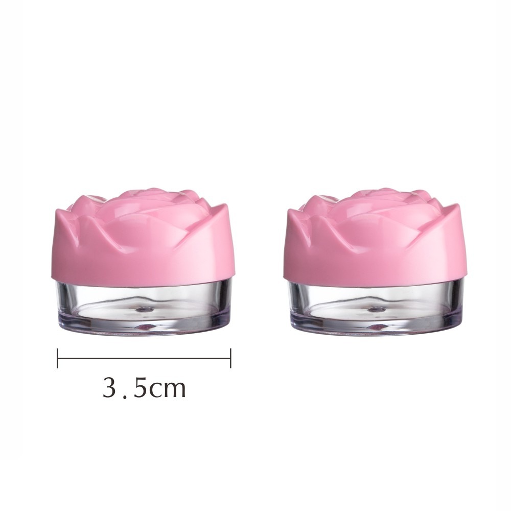 MEKO 玫瑰空罐(10g) 2入 /分裝瓶/分裝罐/面霜罐/藥膏罐 3I-006-細節圖4