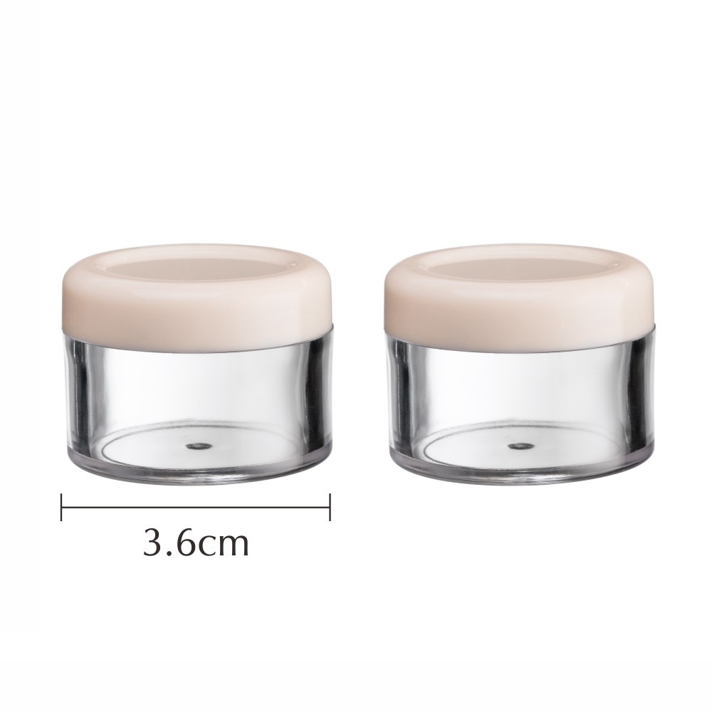 MEKO 七彩對瓶(15g) /分裝瓶/分裝罐/面霜罐/藥膏罐 N-011-細節圖3