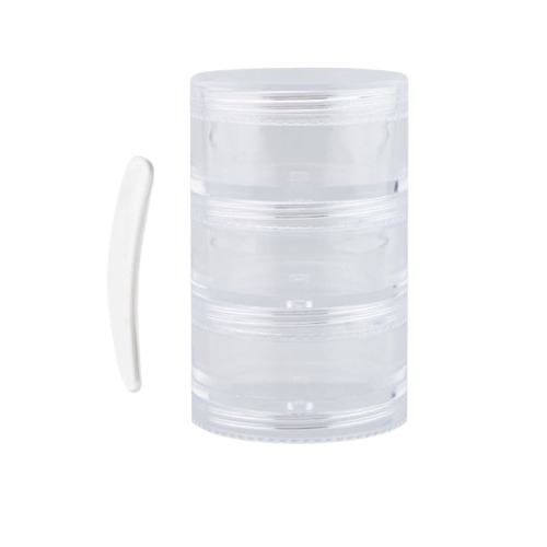 MEKO 分裝連接罐(小) /旅行分裝瓶/乳霜罐/面霜罐/藥膏罐/分裝瓶 D-084-細節圖2