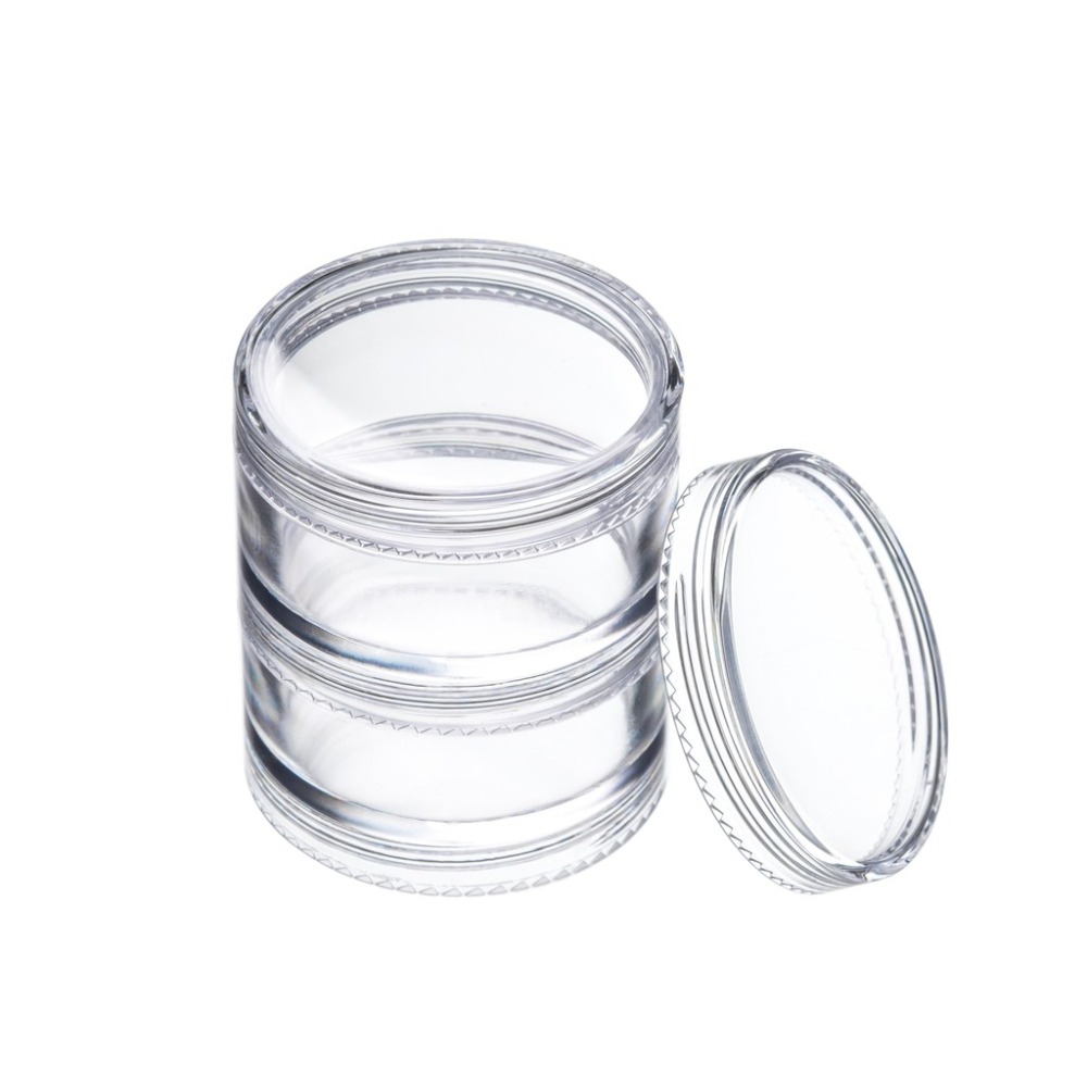 MEKO 分裝圓瓶2入(20g) /旅行分裝瓶/乳霜罐/面霜罐/藥膏罐/分裝瓶 D-012-2-細節圖2